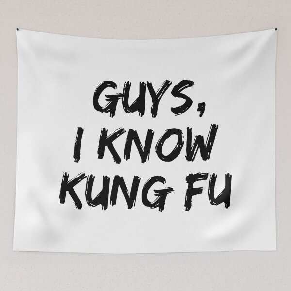 Item preview, Guys I Know Kung Fu Chuck Bartowski designed and sold by allysmar.