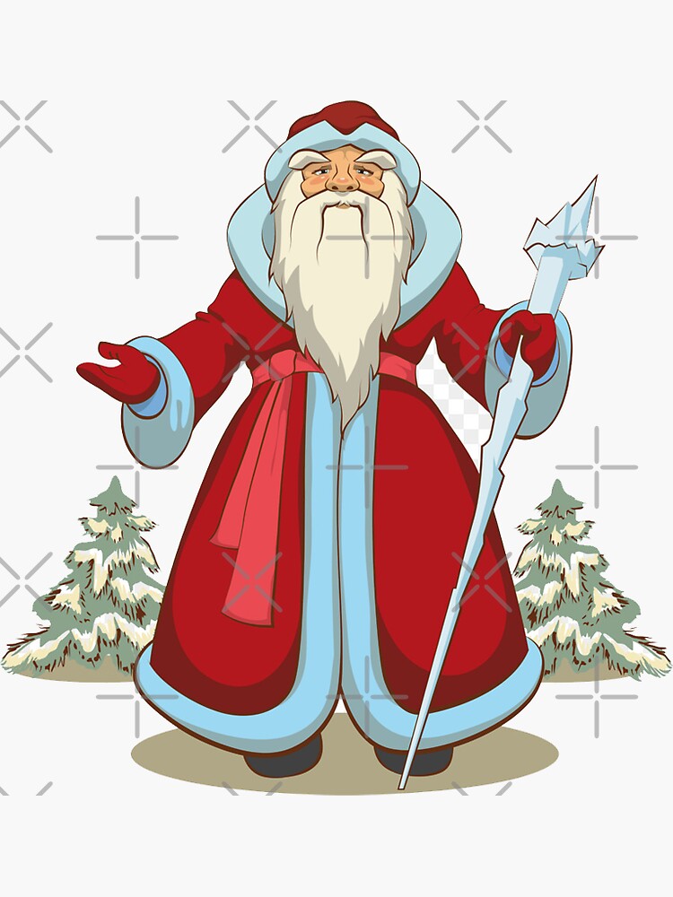 "Best Christmas Santa Claus stickers 1.4" Sticker for Sale by feelworld Redbubble