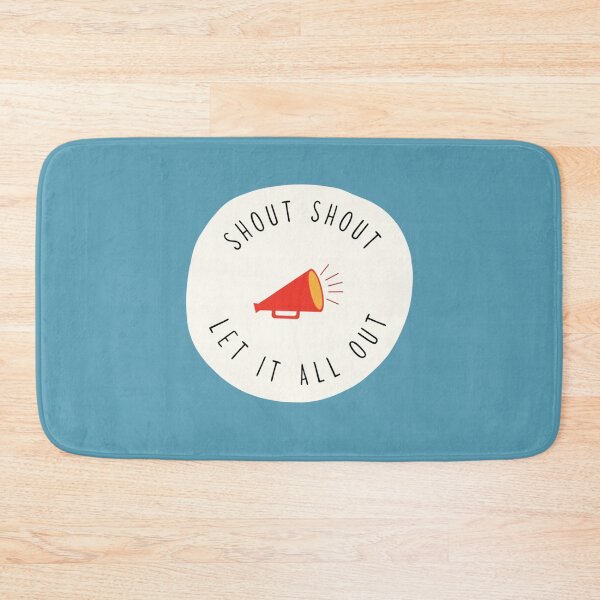 Item preview, Shout Shout Let It All Out   designed and sold by thesaltonseas.