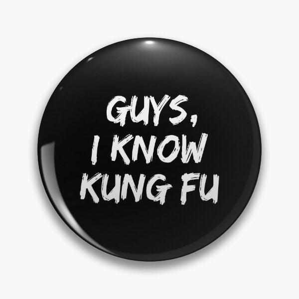Item preview, Guys I Know Kung Fu Chuck Bartowski designed and sold by allysmar.