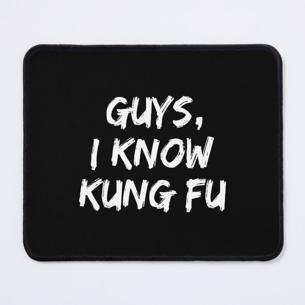 Item preview, Guys I Know Kung Fu Chuck Bartowski designed and sold by allysmar.