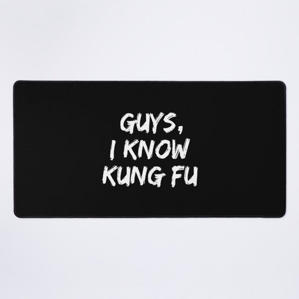 Item preview, Guys I Know Kung Fu Chuck Bartowski designed and sold by allysmar.