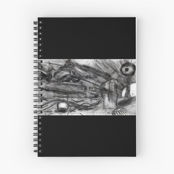 Item preview, Flying Hand Creatures Fighting Giant Eye In The Sky designed and sold by Followthedon.