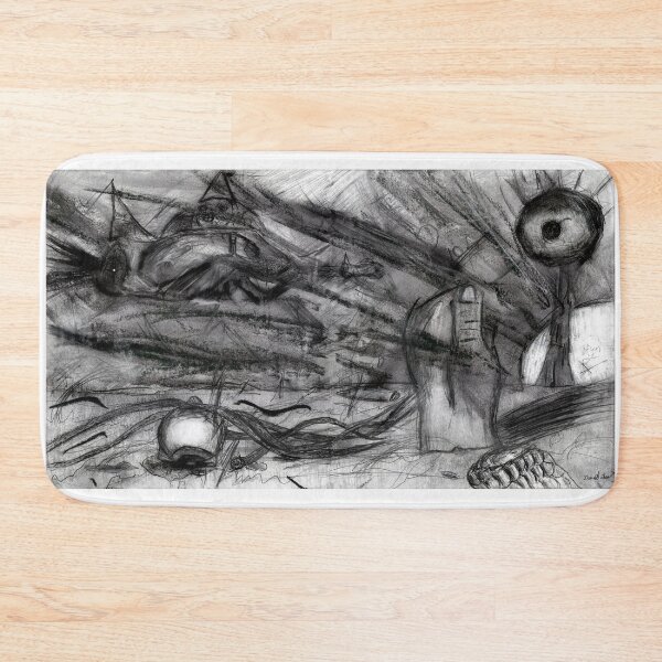 Item preview, Flying Hand Creatures Fighting Giant Eye In The Sky designed and sold by Followthedon.