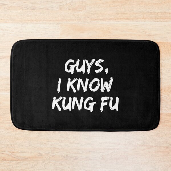 Item preview, Guys I Know Kung Fu Chuck Bartowski designed and sold by allysmar.