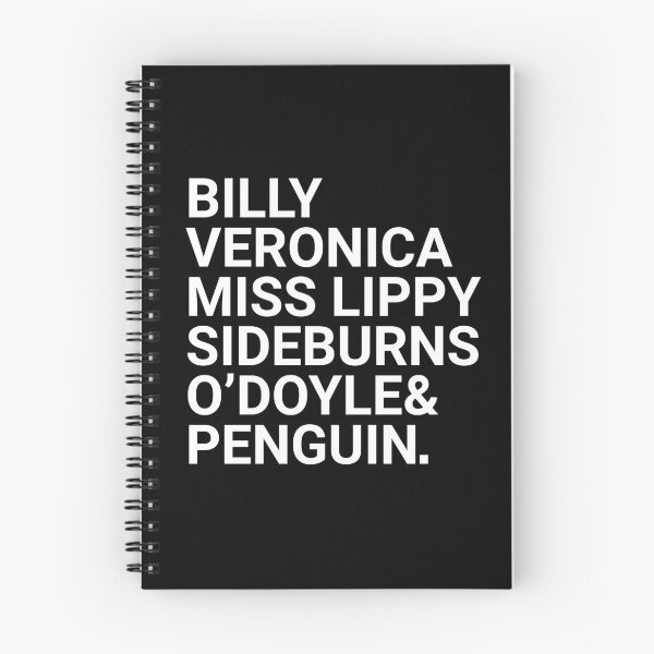 Item preview, Billy & Veronica & Miss Lippy & Sideburns & Penguin designed and sold by barrelroll909.