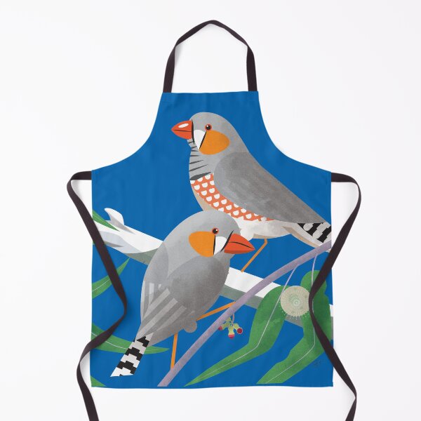 Item preview, Zebra Finches in Eucalypts designed and sold by Dion Douglas.