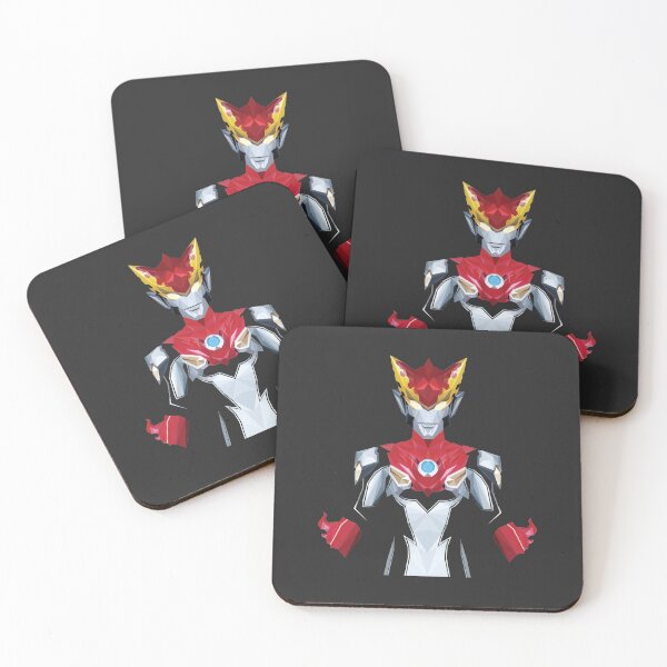 Item preview, Ultraman Rosso (Low Poly Art) designed and sold by mattzwug-draws.
