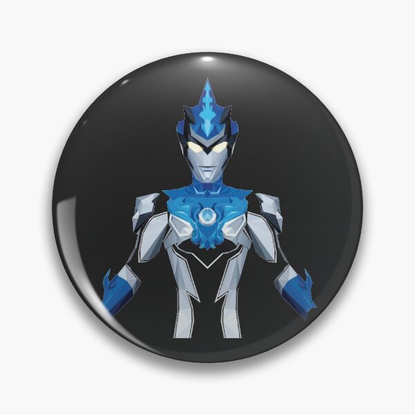 Item preview, Ultraman Blu (Low Poly Art) designed and sold by mattzwug-draws.
