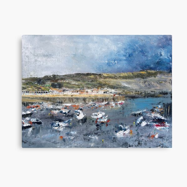 Item preview, Low Tide in Lyme Regis designed and sold by Alexandra Lavizzari.
