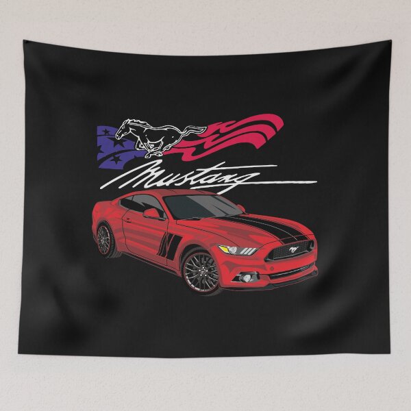 Item preview, Ford Mustang Muscle Car Red  designed and sold by viralstudio.