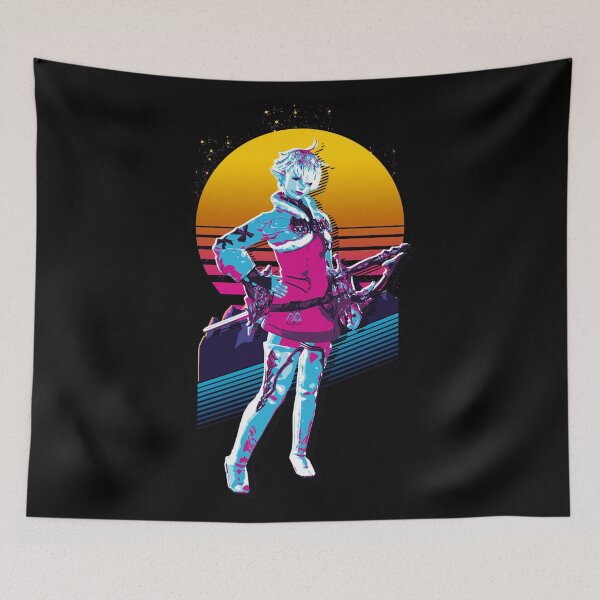 Artikelvorschau, Alisaie - FFXIV *80er Retro* entworfen und verkauft von MyRetroArt.