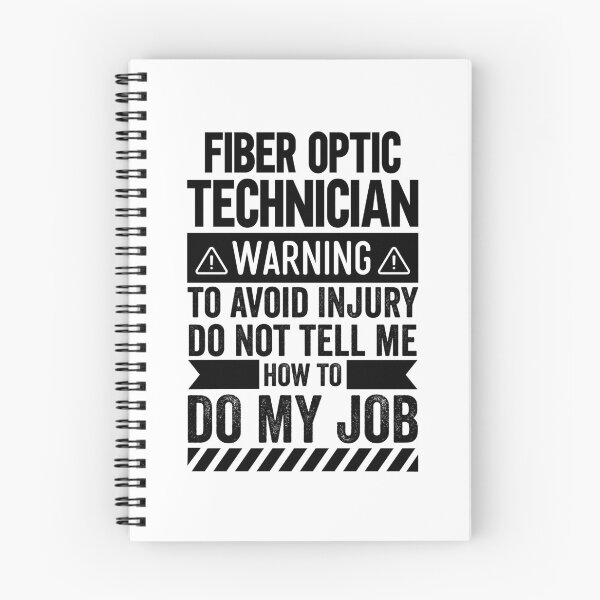 Item preview, Fiber Optic Technician Warning designed and sold by wittyshop.