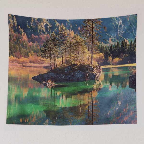 Item preview, Autumn Landscape Watercolor  designed and sold by Simi2020.