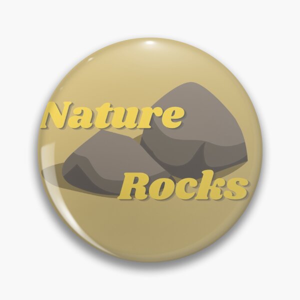 Item preview, Nature Rocks Pun Sticker designed and sold by Minima-Vulpes.