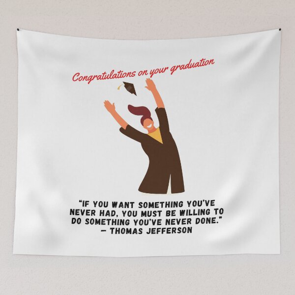 Item preview, Happy Graduation, Do something you've never done designed and sold by Hinny8.