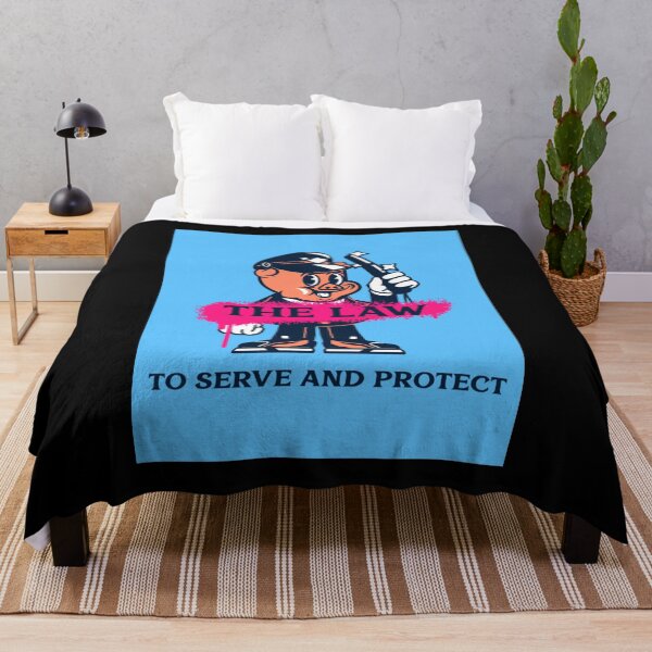Item preview, To serve and protect art pig cartoon designed and sold by Gilbertbara.