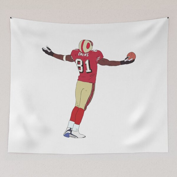 Item preview, terrel owens football american player designed and sold by hedatla.