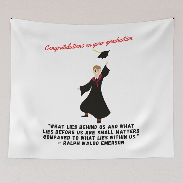 Item preview, Happy Graduation - Happy Celebration, What lies in us is great designed and sold by Hinny8.