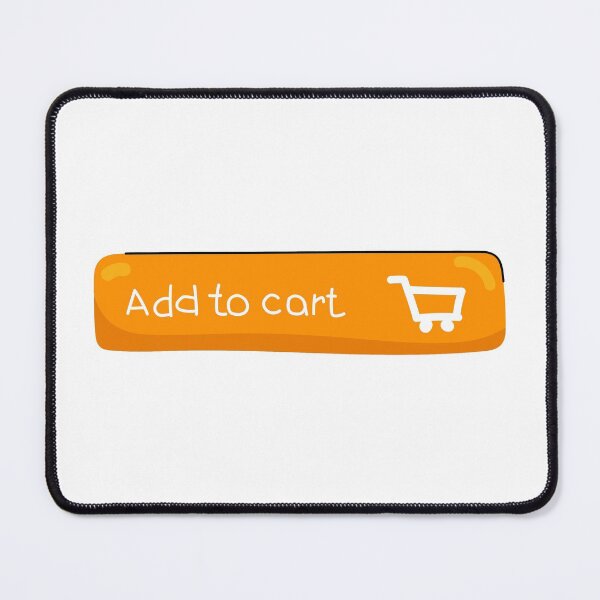 Item preview, Funny Add To Cart Button - Isolated Web Element. designed and sold by FANART ⭐ ⭐ ⭐ ⭐ ⭐.