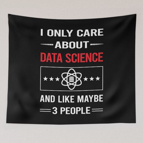 Item preview, Funny 3 People Data Science designed and sold by DougPoulos.