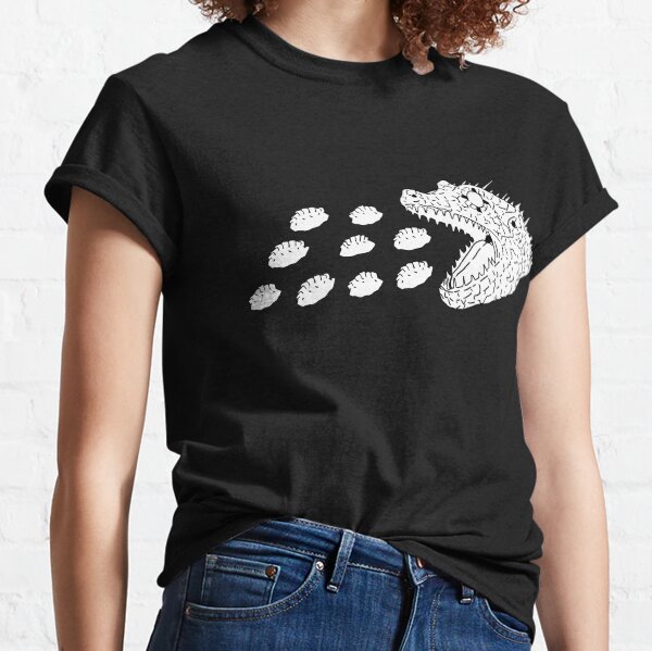 Kaiman eating gyozas T-shirt classique
