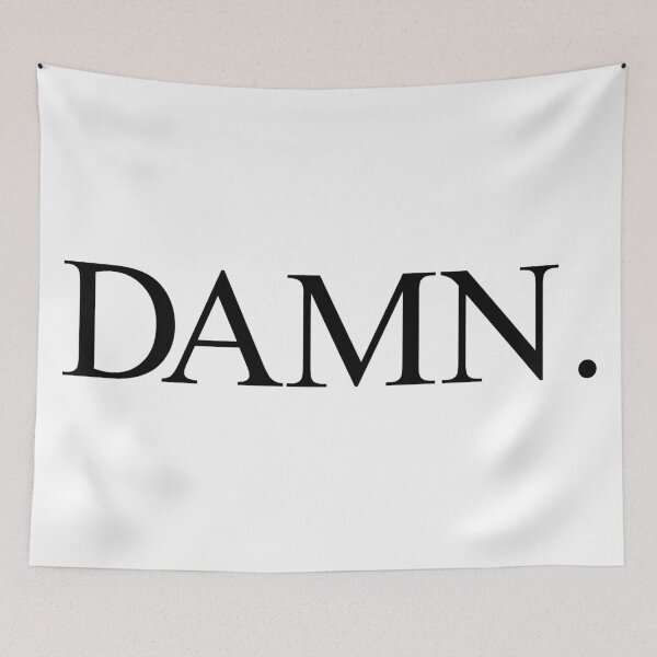 Item preview, DAMN. - Kendrick Lamar Black designed and sold by Wortelsap.