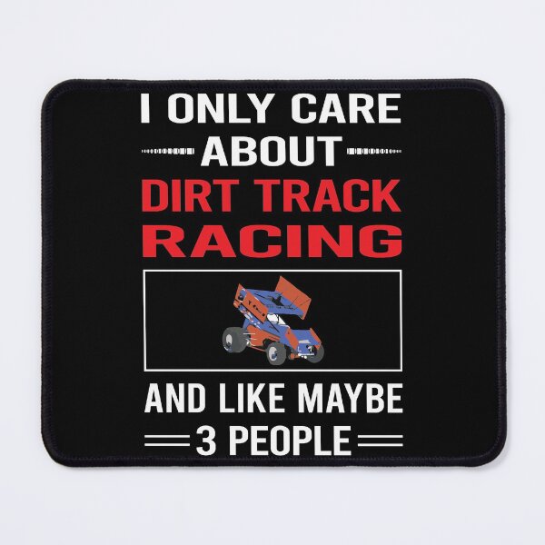 Item preview, Funny 3 People Dirt Track Racing designed and sold by DougPoulos.