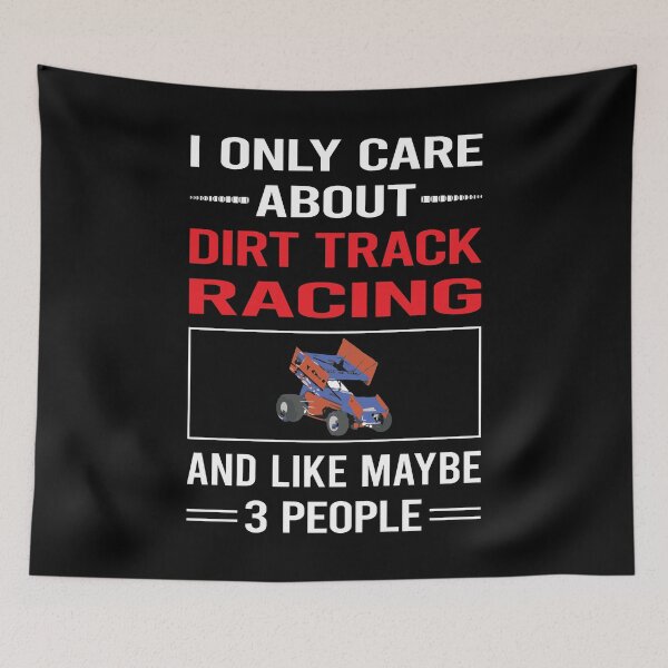 Item preview, Funny 3 People Dirt Track Racing designed and sold by DougPoulos.