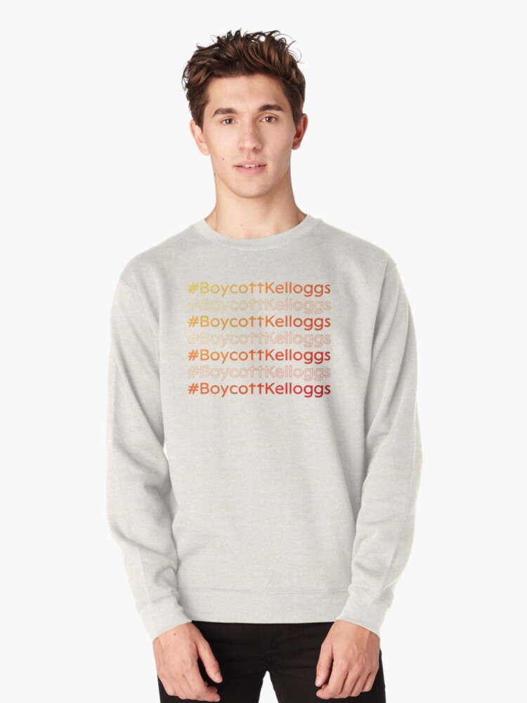 Fortæl mig Intens kabine Boycott Kellogg's" Pullover Sweatshirt for Sale by leonelfunes | Redbubble