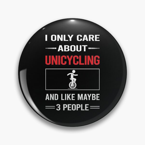 Item preview, Funny 3 People Unicycling Unicycle Unicyclist designed and sold by FifineCroteau.