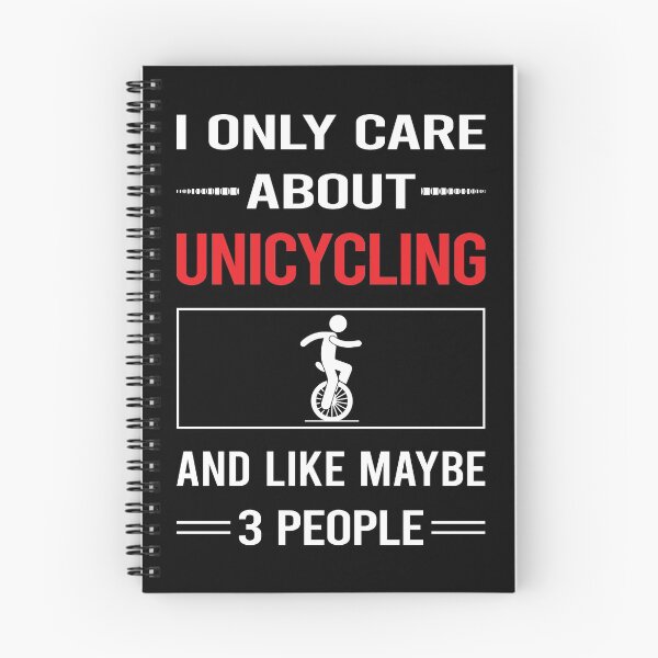 Item preview, Funny 3 People Unicycling Unicycle Unicyclist designed and sold by FifineCroteau.