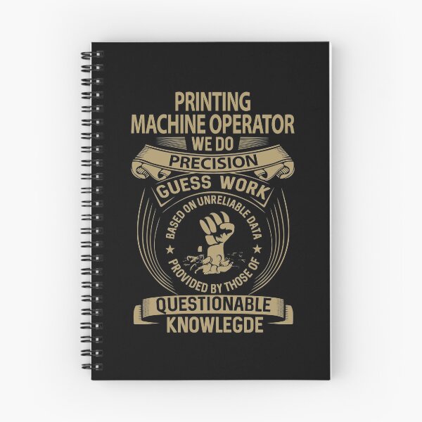 Item preview, Printing Machine Operator T Shirt - We Do Precision Job Gift Item Tee designed and sold by smueller39.