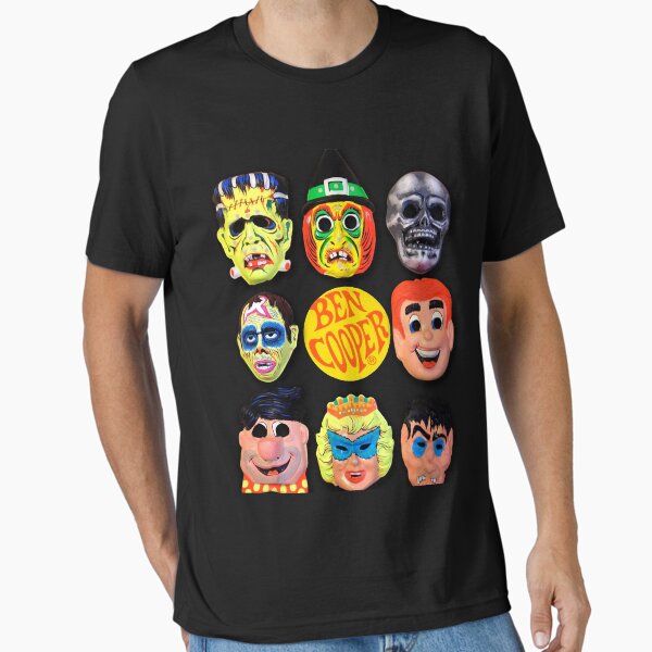 Item preview, Vintage Ben Cooper Halloween Masks Classic T-Shirt designed and sold by Gregoryierce.