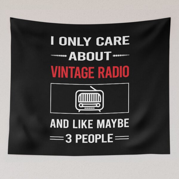 Item preview, Funny 3 People Vintage Radio designed and sold by FifineCroteau.