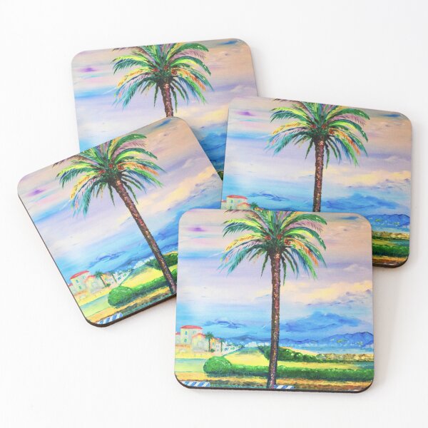 Item preview, Palm tree on the canal in Empuriabrava designed and sold by Natalia_Shchip.