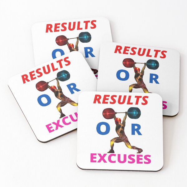 Item preview, RESULTS OR EXCUSES designed and sold by Sarnga2.