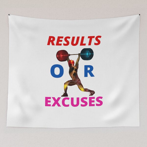 Item preview, RESULTS OR EXCUSES designed and sold by Sarnga2.