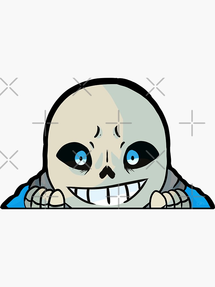 Killer Sans Sticker for Sale by C15u5hi