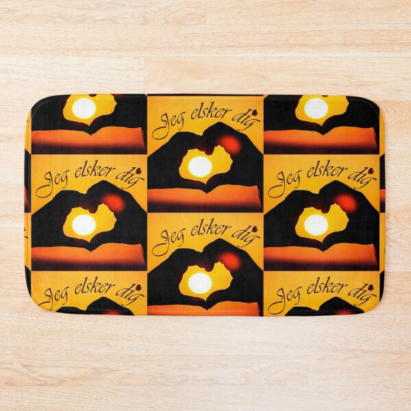 Item preview, Jeg elsker dig ( I love you in Danish) - Sepia designed and sold by Yamy Morrell Art and Design.