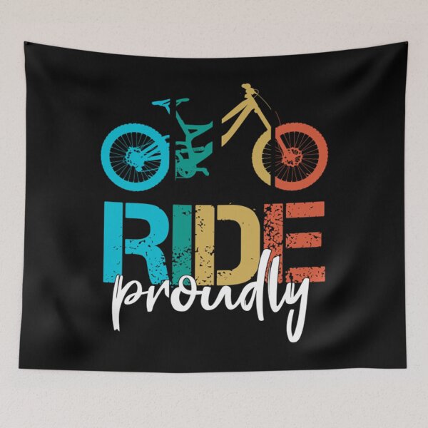 Item preview, Ride Proudly A Bicycle T-ShirtRide proudly _ A bicycle  designed and sold by XoehChep.