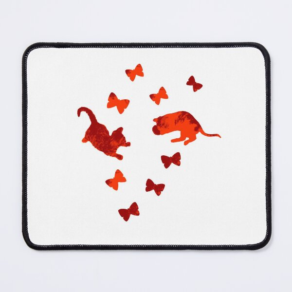 Item preview, Cats with butterflies. designed and sold by Moonyflower.