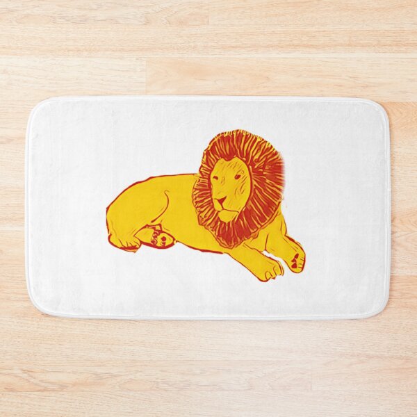 Item preview, Lion red and orange  designed and sold by Jacinta hunt.