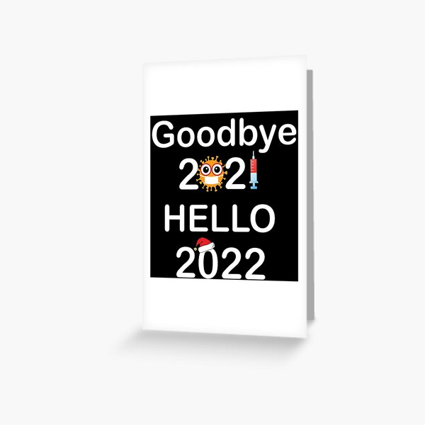 Item preview, Goodbye 2021 hello 2022 design designed and sold by Life-chang.