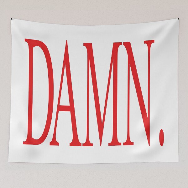 Item preview, MALDITA SEA. - Kendrick Lamar rojo estirado designed and sold by Wortelsap.