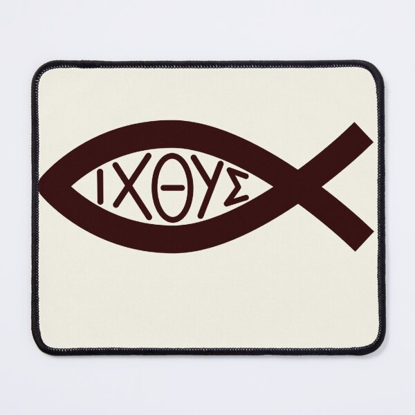 Item preview, ichthys Christian Jesus fish designed and sold by Sheen-designs.