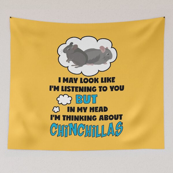 Item preview, Chinchillas designed and sold by RatArt Designs.