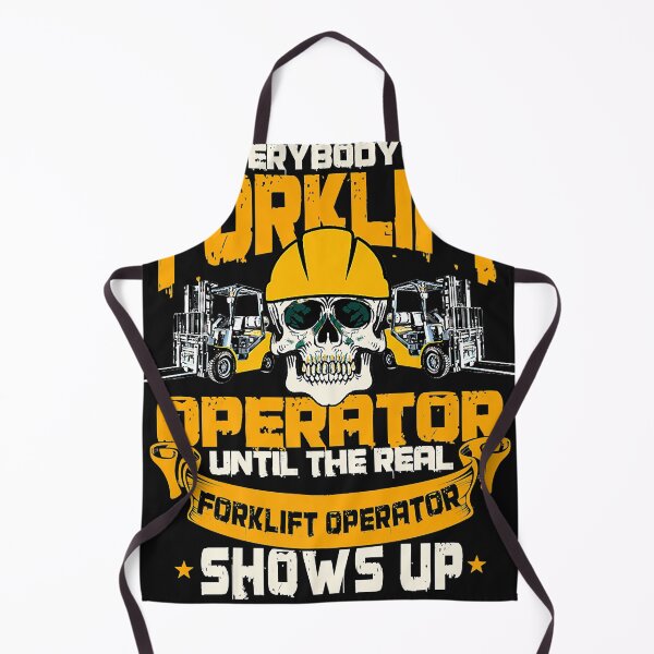 Item preview, Everyones A Forklift Operator Until The Real Driver Shows Up Premium T-Shirt designed and sold by DawnWhitee.