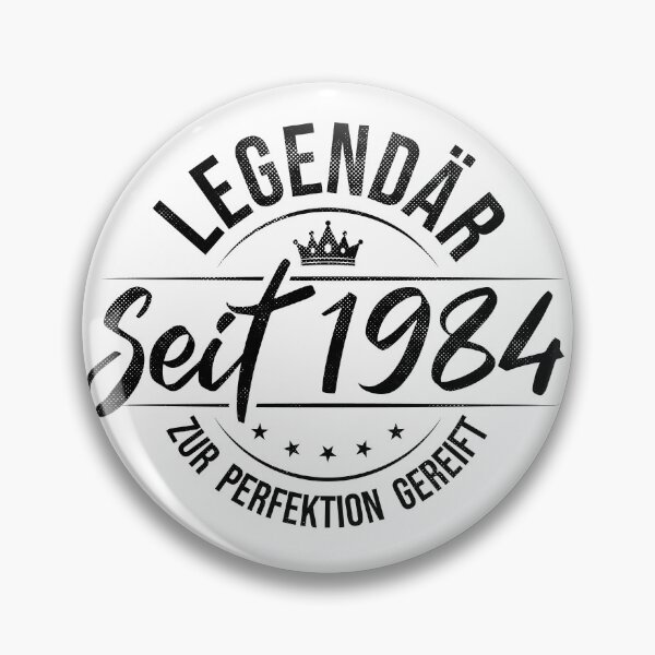 Aperçu de l'œuvre 1984 anniversaire rond autour de cadeau d'anniversaire idée cadeau cadeau dicton créée et vendue par BruSign.