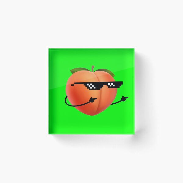 Item preview, THUG LIFE peach designed and sold by PinkShinyArt.
